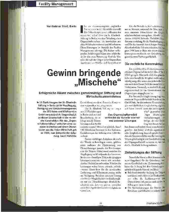 Vorschauseite 1: Gewinn bringende Mischehe