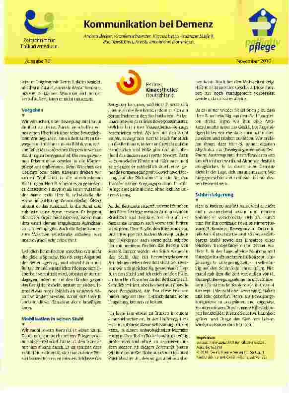 Vorschauseite 2: Kommunikation bei Demenz