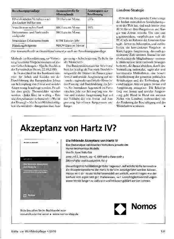 Vorschauseite 3: Armut bekämpfen Die Nationale Armutskonferenz in Deutschland ist Teil des Europäischen Armutsnetzwerkes