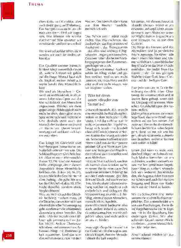 Vorschauseite 5: Wenn der Menschlichkeit die Luft ausgeht Ein geistig-geistlicher Beitrag zum burn-out