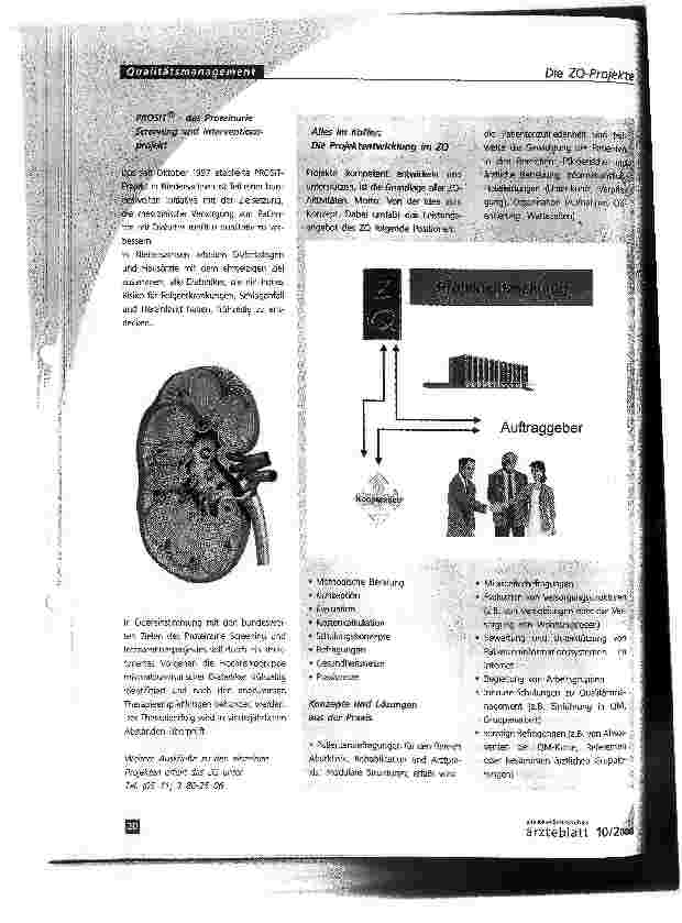 Vorschauseite 4: Theorie und Praxis: Die Projekte im ZQ - eine beeindruckende Zwischenbilanz