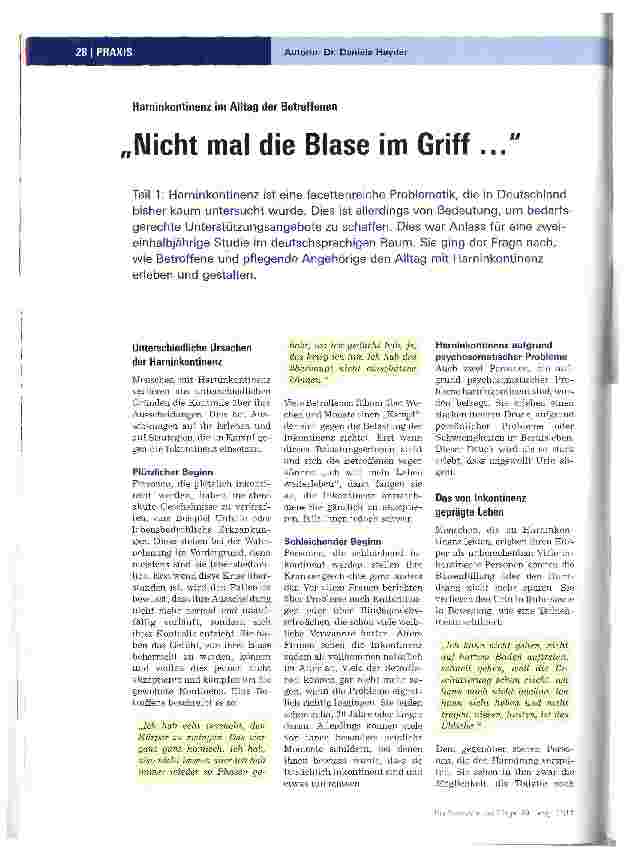 Vorschauseite 1: Nicht mal die Blase im Griff
