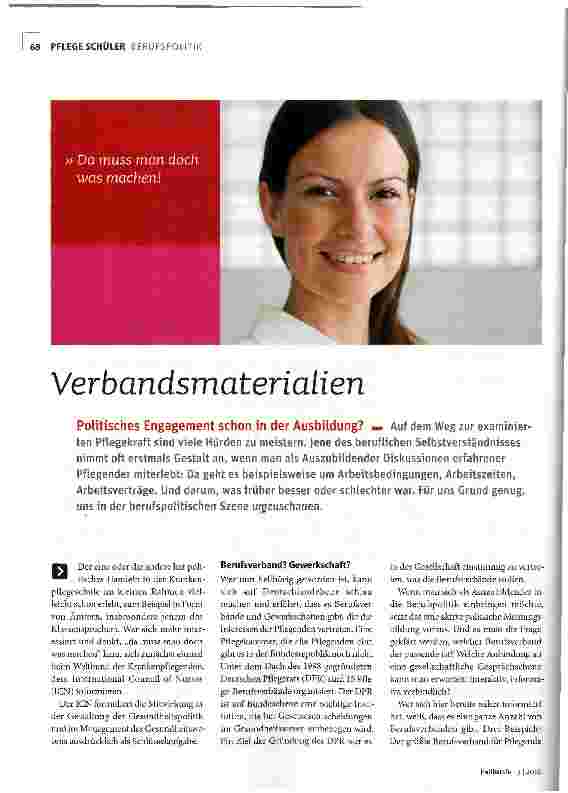 Vorschauseite 1: Verbandsmaterialien