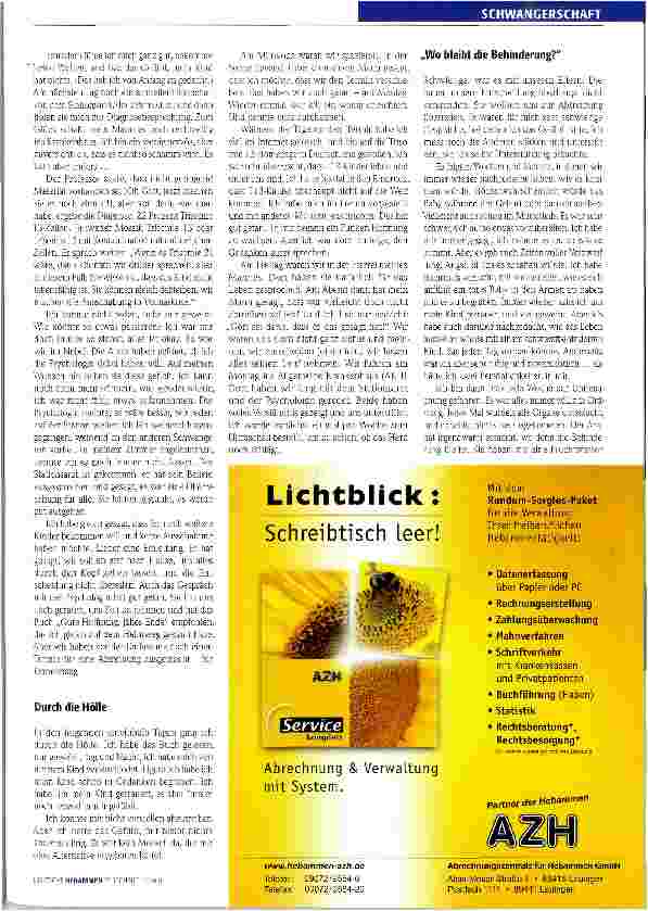 Vorschauseite 2: Ehrfurcht vor dem Leben