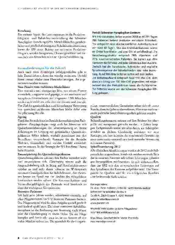 Vorschauseite 3: Erfolgsmodell mit Vorbildcharakter
