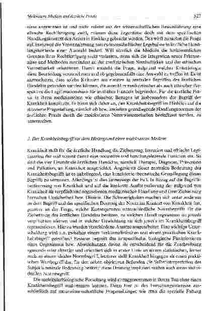 Vorschauseite 3: Molekulare Medizin und ärztliche Praxis