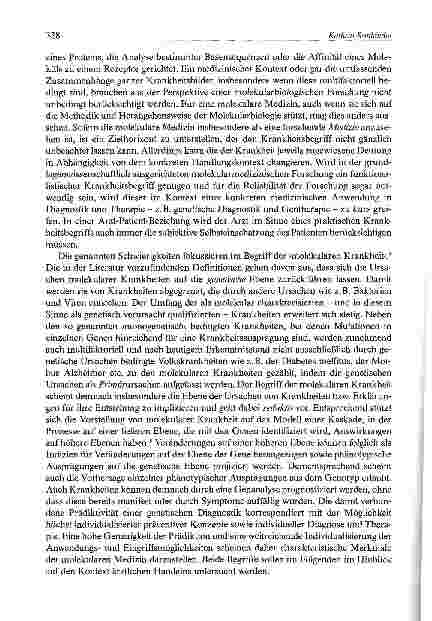 Vorschauseite 4: Molekulare Medizin und ärztliche Praxis