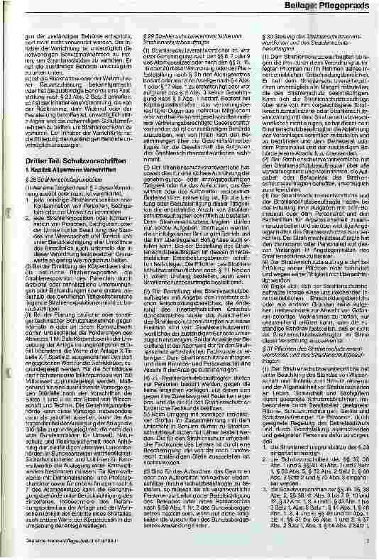 Vorschauseite 6: Erläuterungen zu der Strahlenschutzverordnung vom 30. Juni 1989