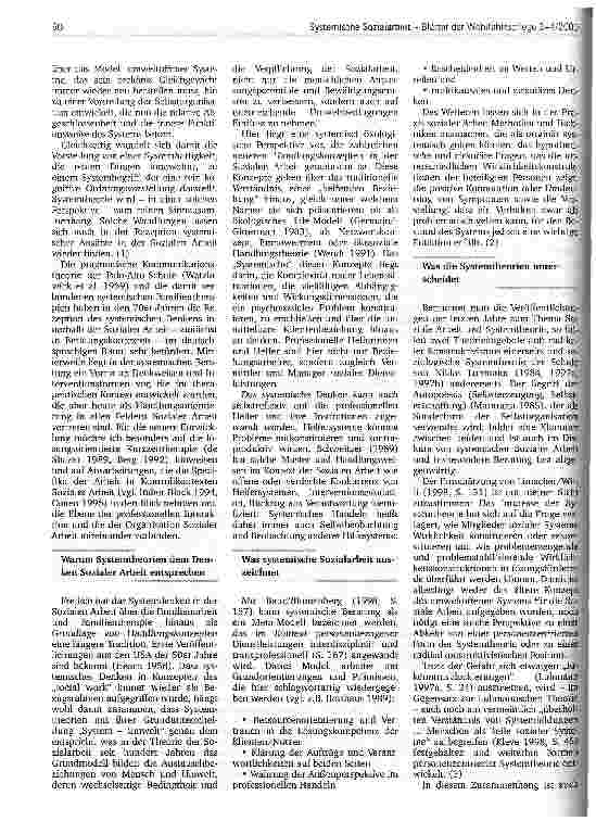 Vorschauseite 2: Systemische Perspektiven in der Sozialen Arbeit