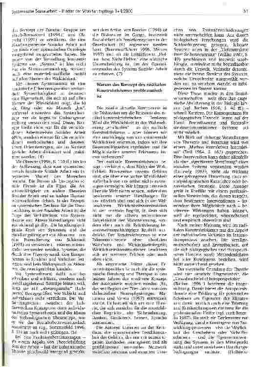Vorschauseite 3: Systemische Perspektiven in der Sozialen Arbeit