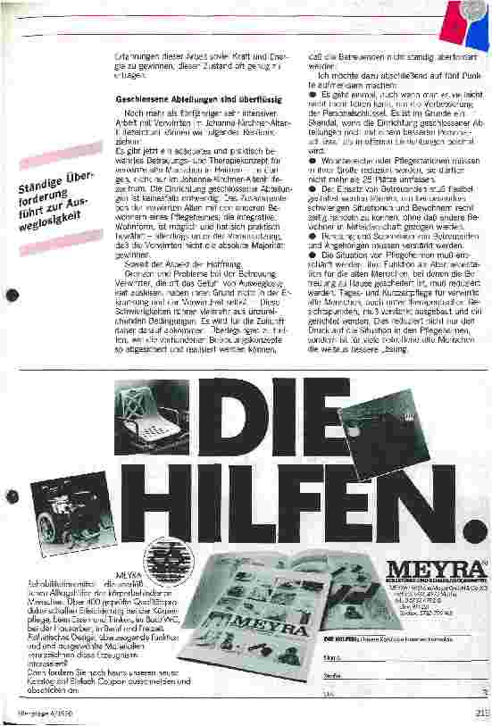 Vorschauseite 4: Arbeit mit Verwirrten: Geschlossene Abteilungen sind nicht mehr nötig. Möglichkeiten und Grenzen der Arbeit mit dementen alten Menschen