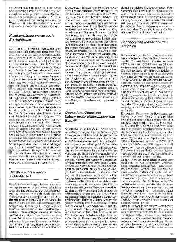 Vorschauseite 2: Krankenhausbau und Milieuveränderung im Wandel der Geschichte