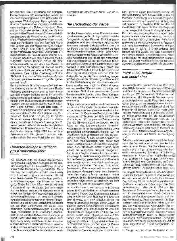 Vorschauseite 3: Krankenhausbau und Milieuveränderung im Wandel der Geschichte