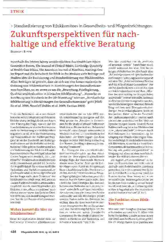 Vorschauseite 1: Zukunftsperspektiven für nachhaltige und effektive Beratung