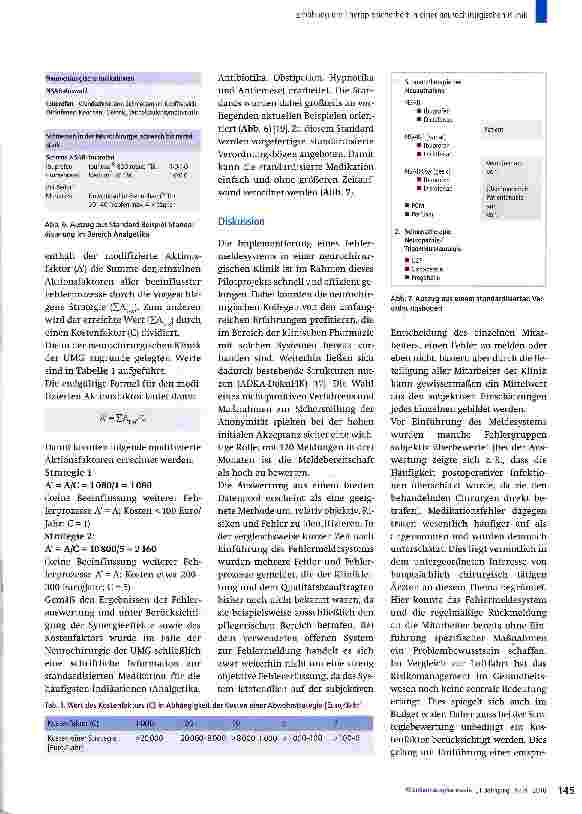 Vorschauseite 5: Erhöhung der Therapiesicherheit in einer neurochirurgischen Klinik