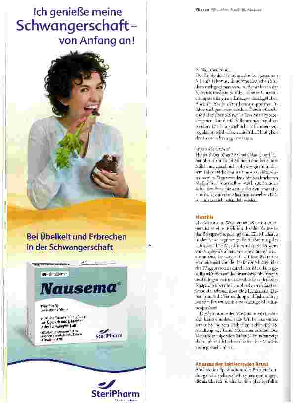 Vorschauseite 3: Milchstau - Mastitis - Mammaabszess