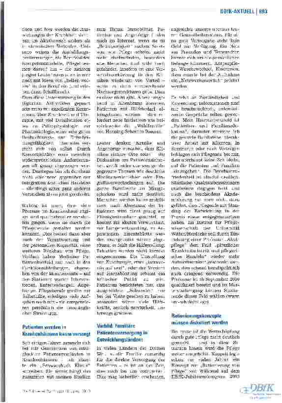 Vorschauseite 2: Der Ausverkauf der Pflege