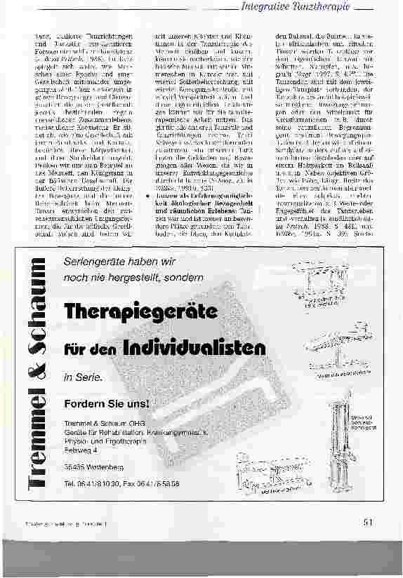 Vorschauseite 4: Die Integrative Tanztherapie - ein Ansatz ganzheitlicher Leibarbeit