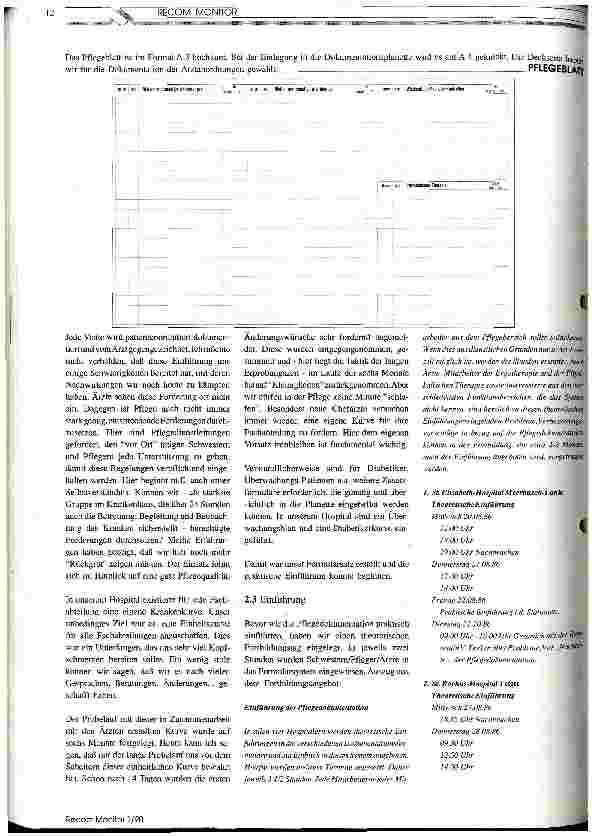 Vorschauseite 3: Pflegeprozess und Theorien Praktischer Erfahrungsbericht zur Umsetzung