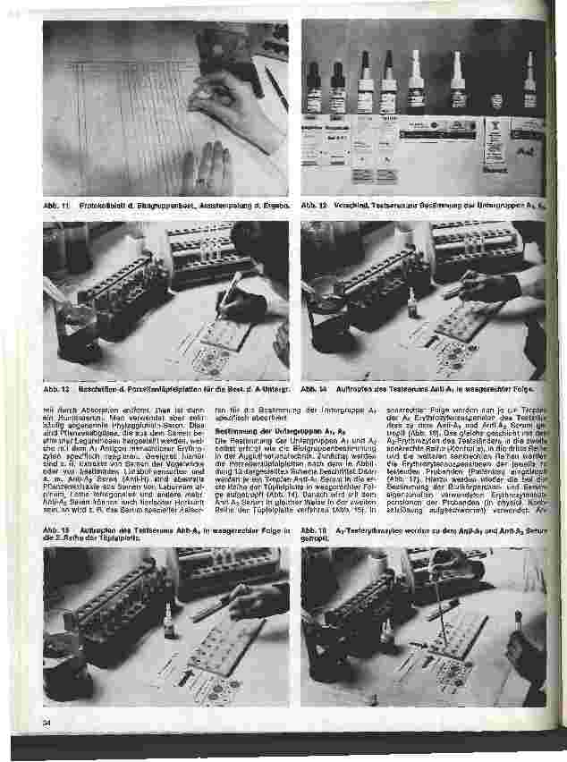 Vorschauseite 3: Transfusionskunde, Blutgruppenserologie und Immunhämatologie 8. Folge:III. Serologisch bedingte Transfusionsstörungen (2)