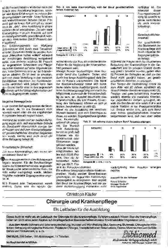Vorschauseite 3: Krankenpflege - ein Traumberuf? 1. Teil: Anspruch und Wirklichkeit (1)