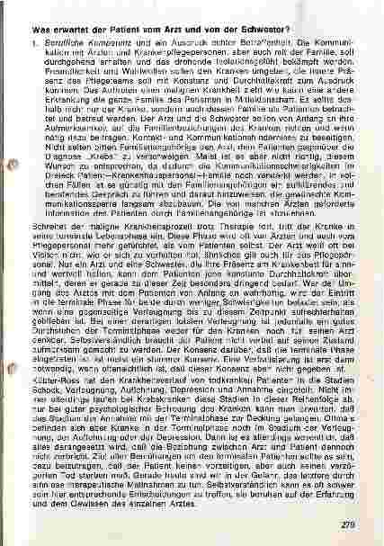 Vorschauseite 3: Psychologische Führung von Patienten mit neoplastischen Erkrankungen (Auszug aus einem Vortrag)