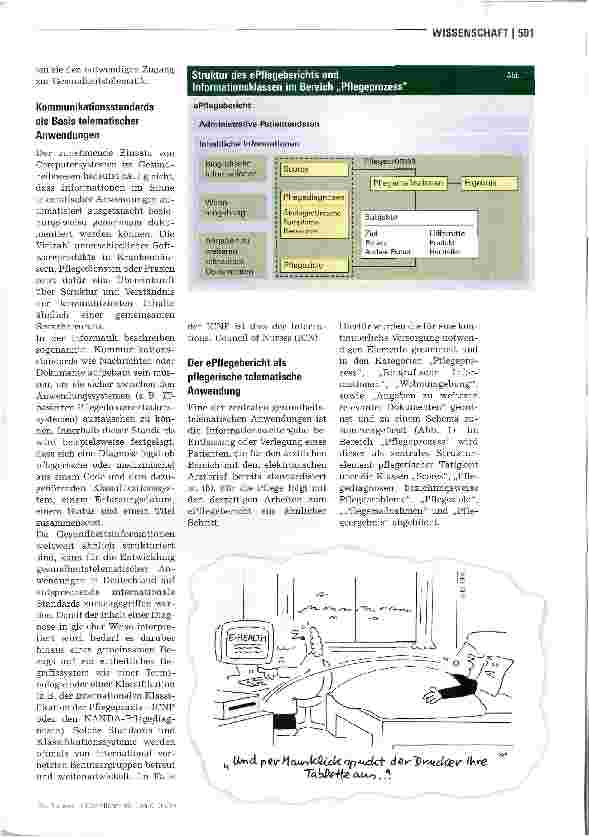 Vorschauseite 2: Der elektronische Pflegebericht