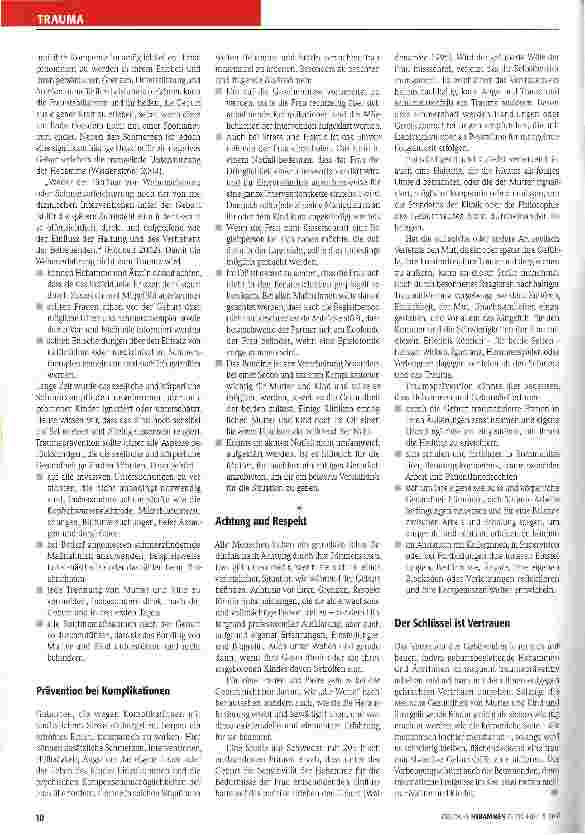 Vorschauseite 5: Beschützt gebären