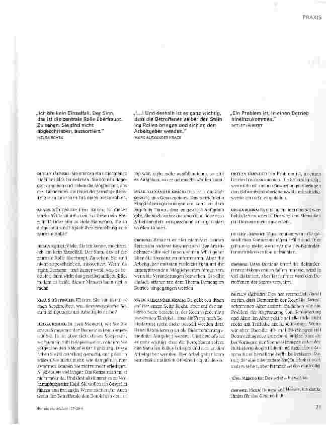 Vorschauseite 4: Berufliche Teilhabe