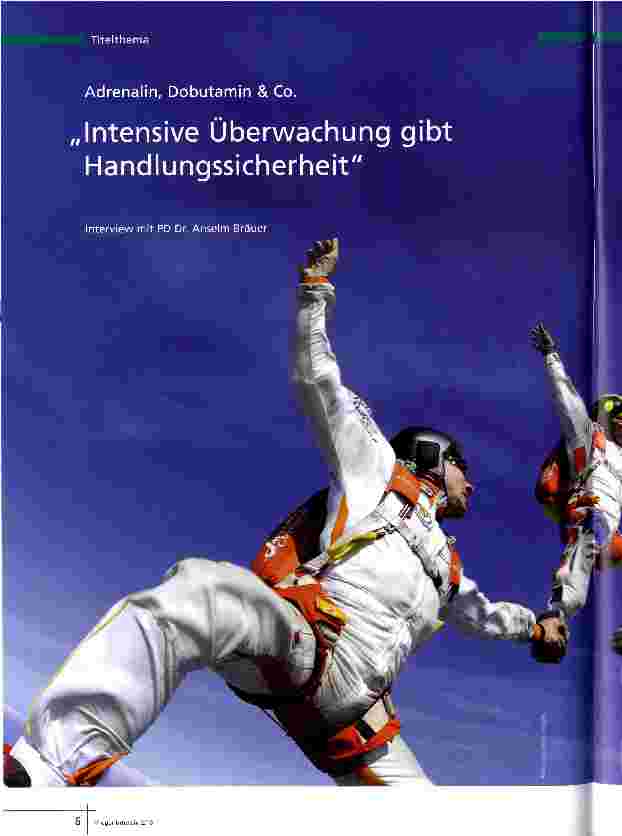 Vorschauseite 1: Intensive Überwachung gibt Handlungssicherheit