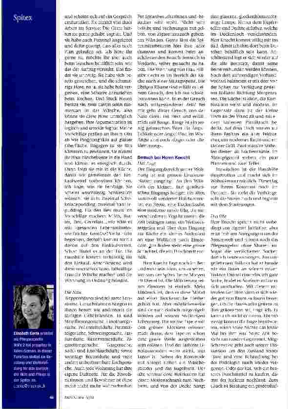 Vorschauseite 2: Mit allen Sinnen