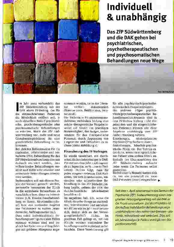 Vorschauseite 1: Individuell & unabhängig