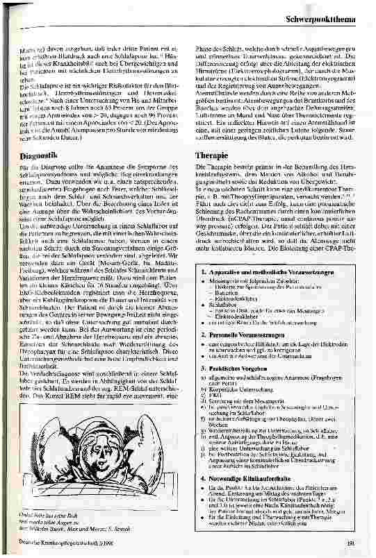 Vorschauseite 2: Die Schlafapnoe