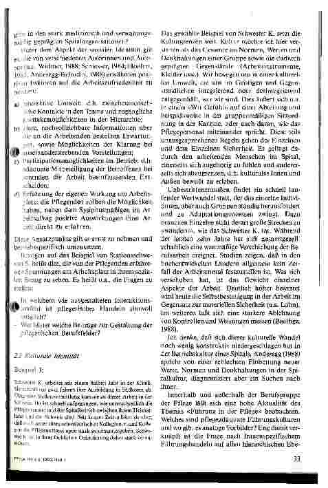 Vorschauseite 3: Zur Berufsidentität der Pflege Ermutigung zur aktiven Gestaltung