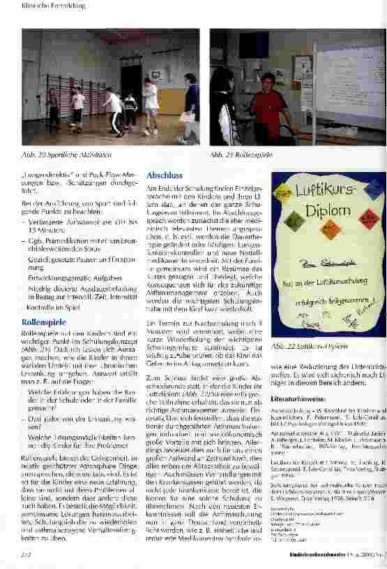 Vorschauseite 6: Stationäre Asthmaschulung im Kindesalter