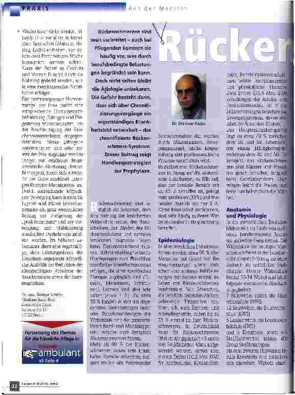 Vorschauseite 3: Osteoporose im höheren Alter