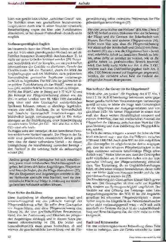 Vorschauseite 4: Das Verbot des Versorungsvertrags mit Angehörigen in §77 SGB XI