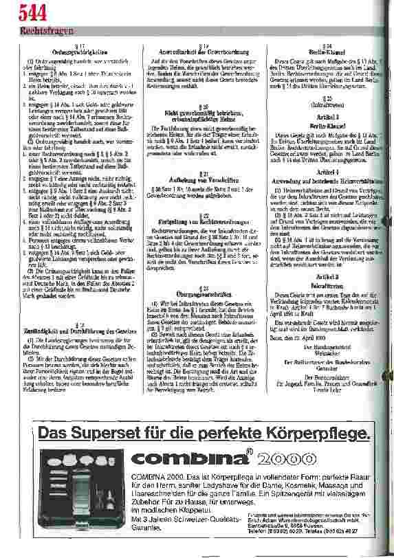 Vorschauseite 5: Neues Heimgesetz (HeimG) in Kraft Dokumentation und Anmerkungen