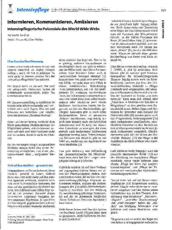 Vorschauseite 1: Informieren, Kommunizieren, Amüsieren