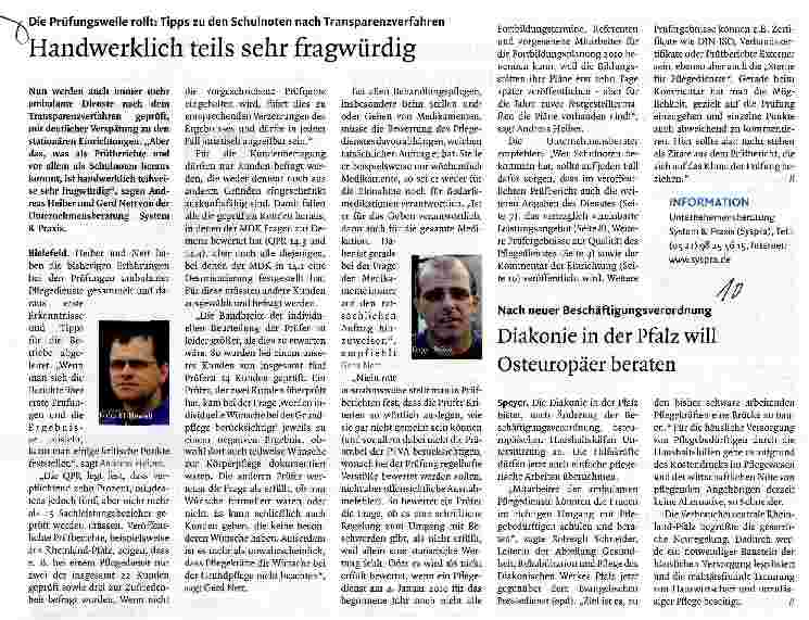Vorschauseite 1: Handwerklich teils sehr fragwürdig