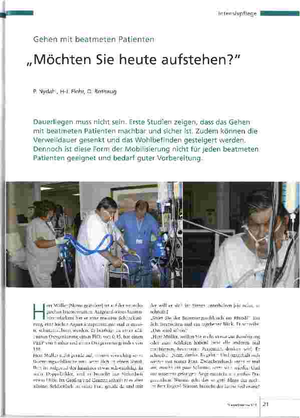 Vorschauseite 1: Möchten Sie heute aufstehen?