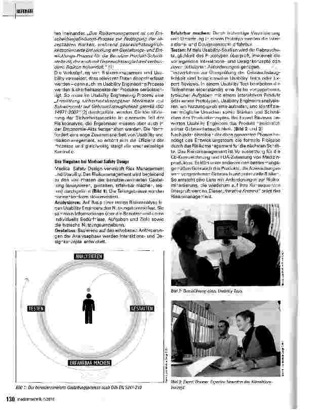 Vorschauseite 2: Medical Safety Design in der Praxis
