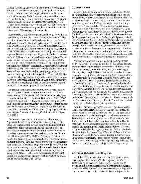 Vorschauseite 3: Ausweitung von Mehrkostenregelungen - eine sinnvolle Reform Perspektive für die GKV?