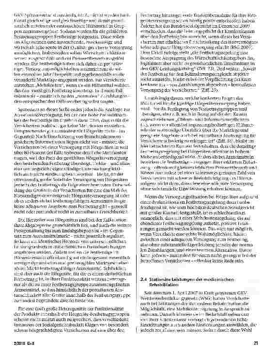 Vorschauseite 4: Ausweitung von Mehrkostenregelungen - eine sinnvolle Reform Perspektive für die GKV?