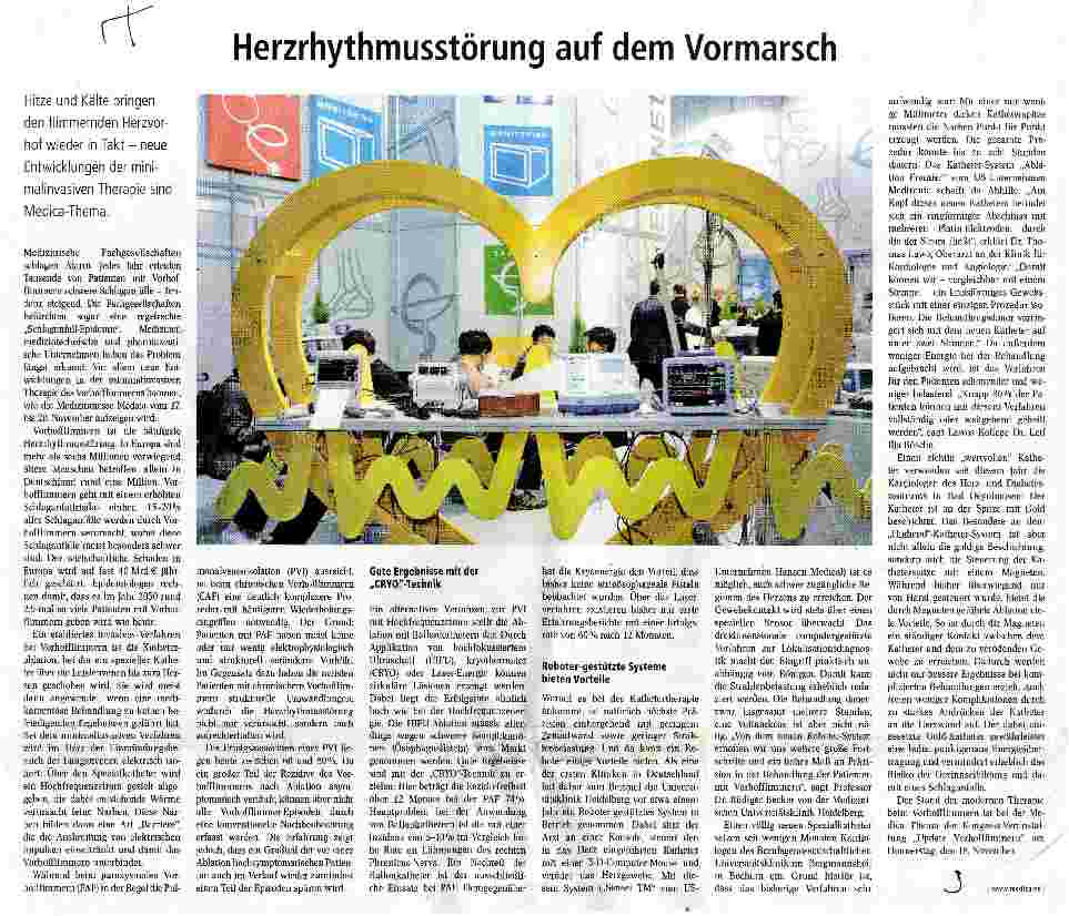 Vorschauseite 1: Herzrhythmusstörung auf dem Vormarsch