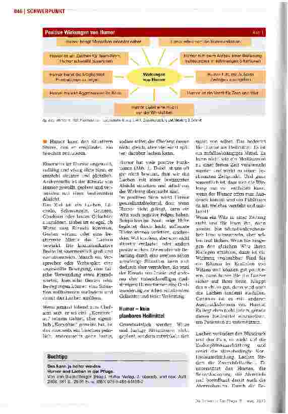 Vorschauseite 3: Humor als Heilmittel
