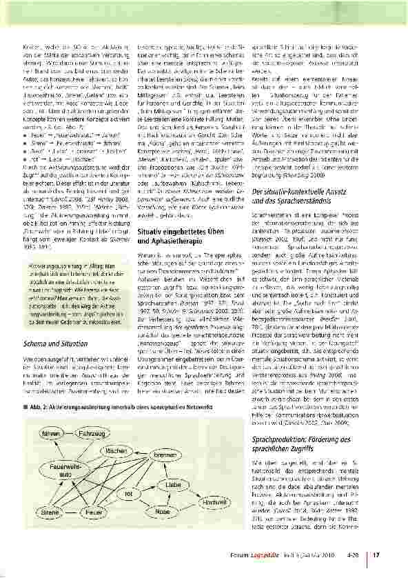 Vorschauseite 4: Der situative Ansatz in der Aphasietherapie