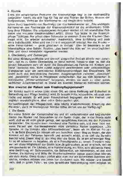 Vorschauseite 3: Die Beziehung zwischen Patient und Krankenschwester