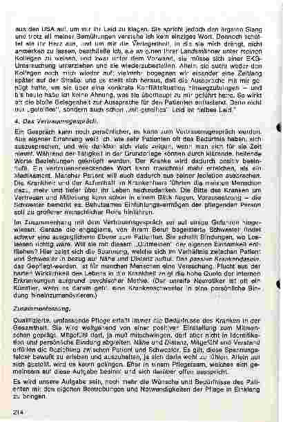 Vorschauseite 5: Die Beziehung zwischen Patient und Krankenschwester