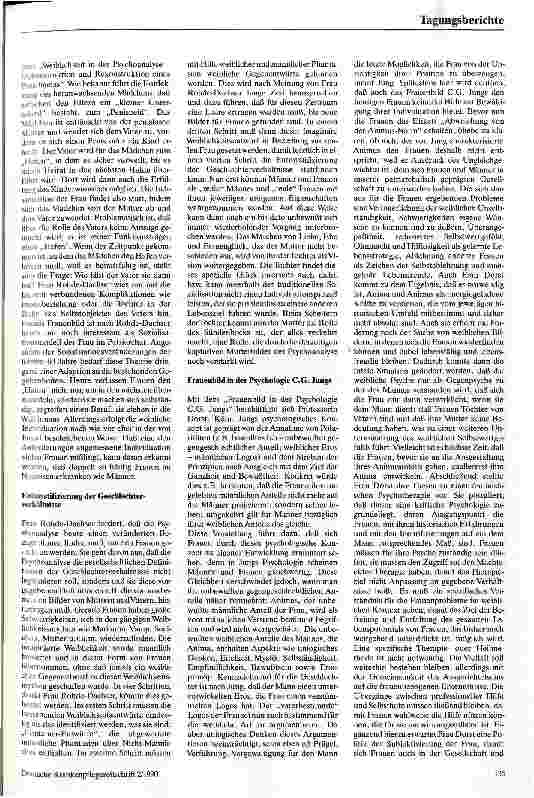 Vorschauseite 2: Der Widerspenstigen Zähmung - das Frauenbild in der Psychologie - Ansätze feministischer Therapie - Tagungsbericht aus Hofgeismar